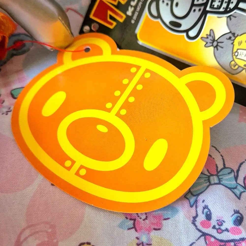 2002 CHAX Kumakikai Silver Robot Bear Plush